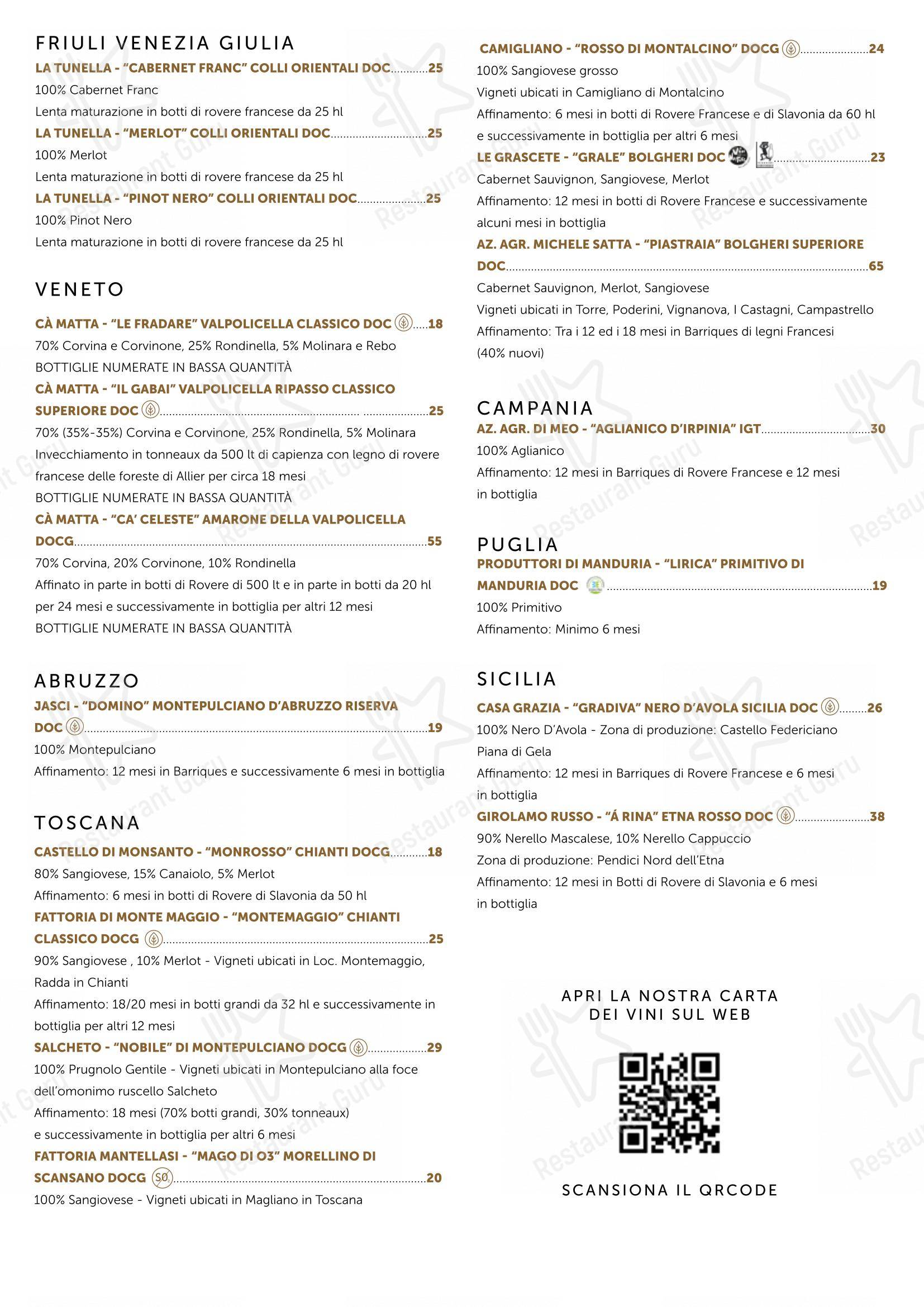 Dolcevita in Parma - At Home Catering Menu