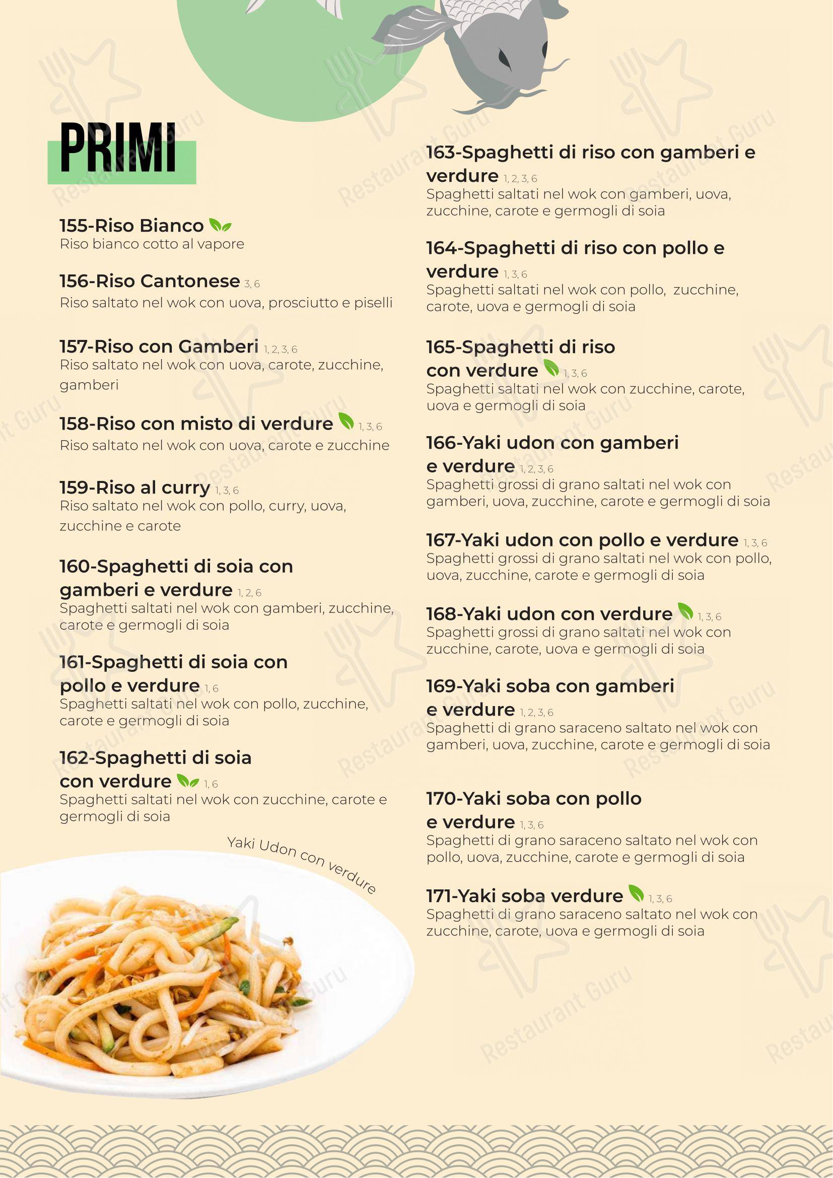 菜单 per Long Sushi & Cocktails in Arese