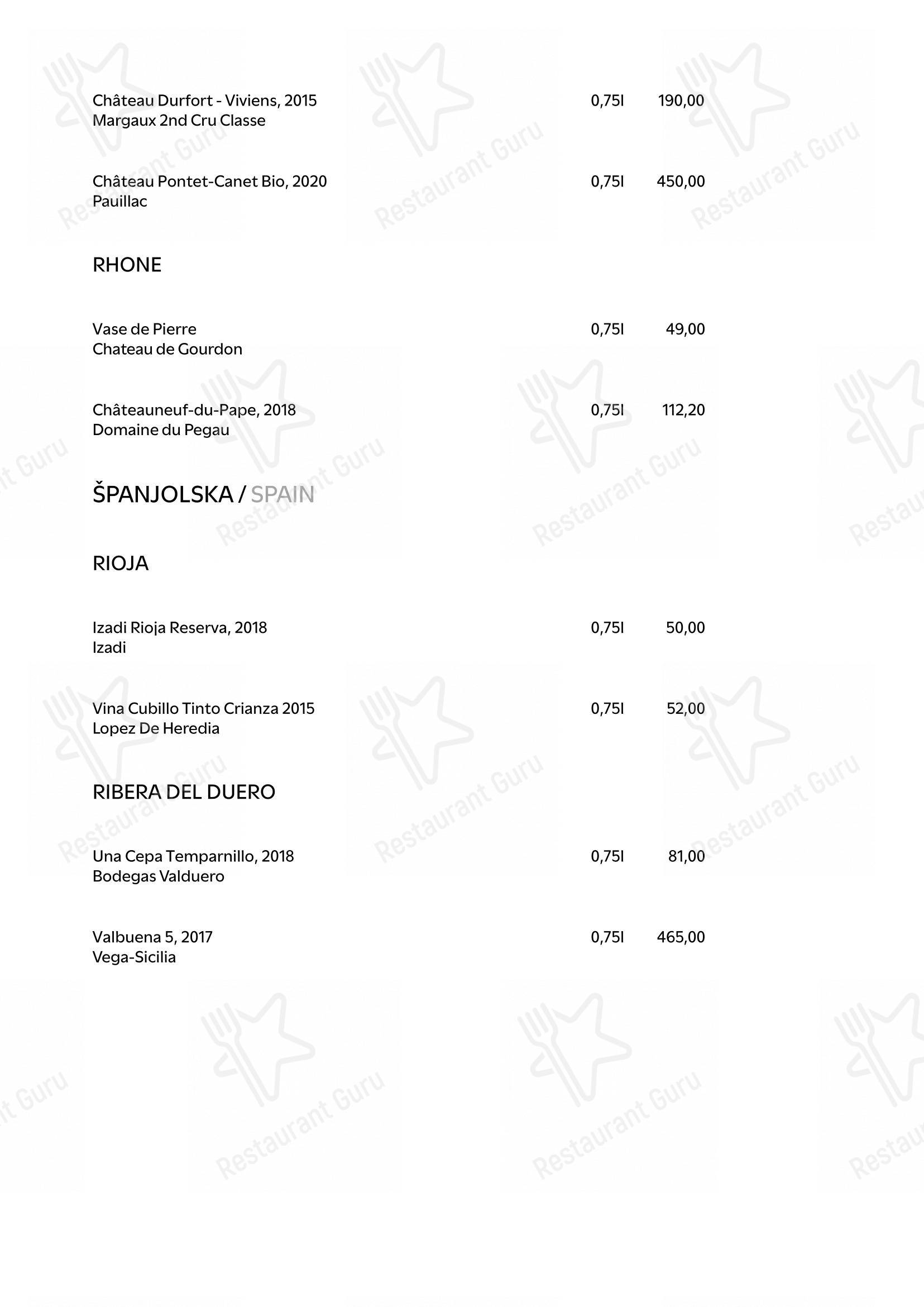 Menu di Maredo grill - 菜单