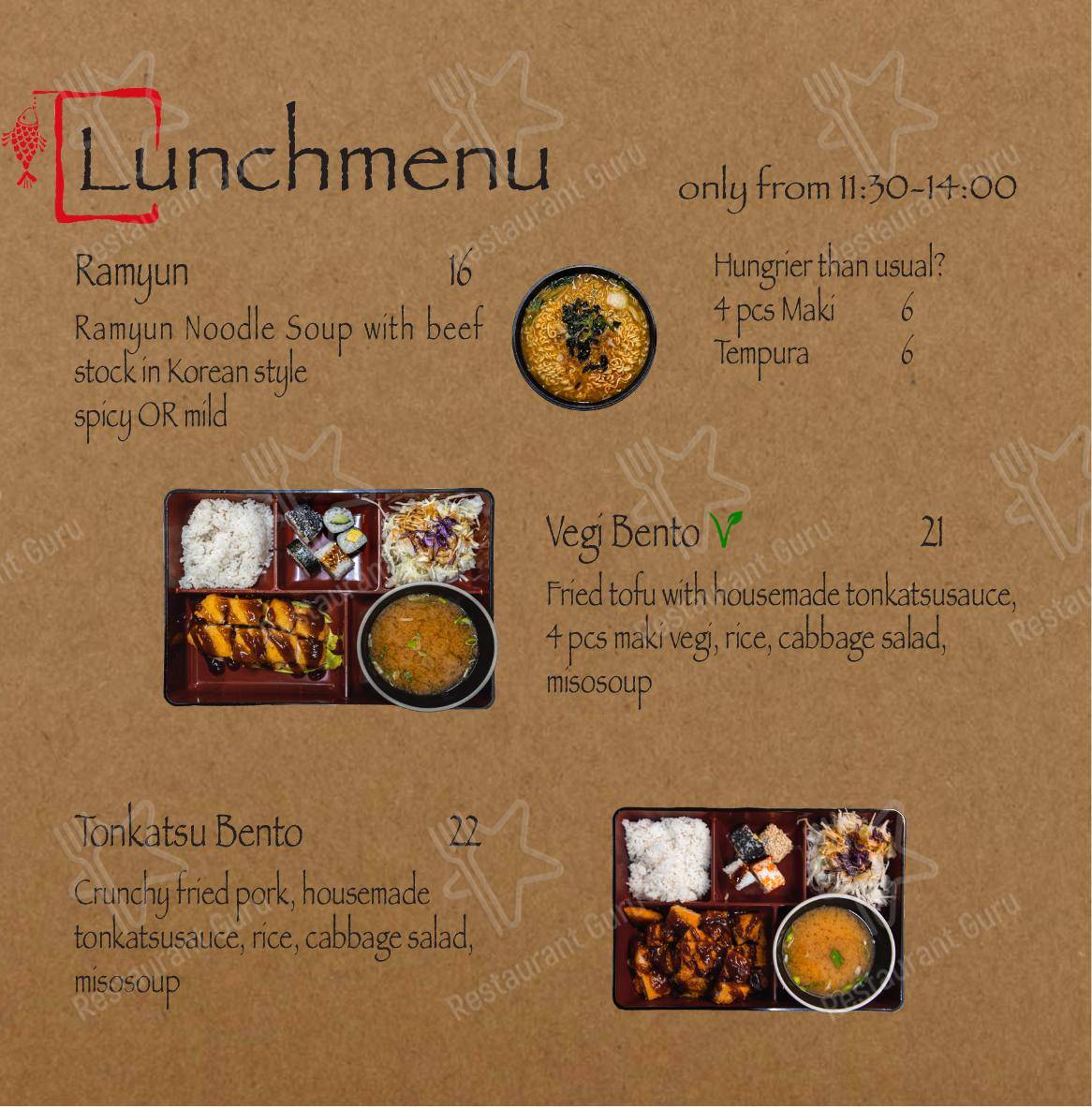 Menu bar per Minine in Zurigo