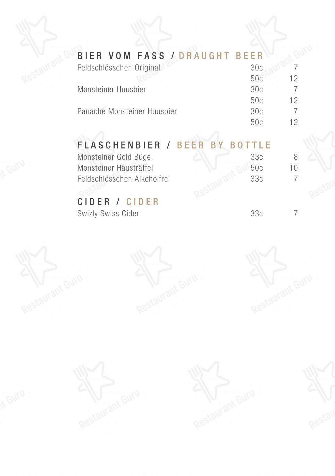 Menu per Nuts & Co Bar ristorante