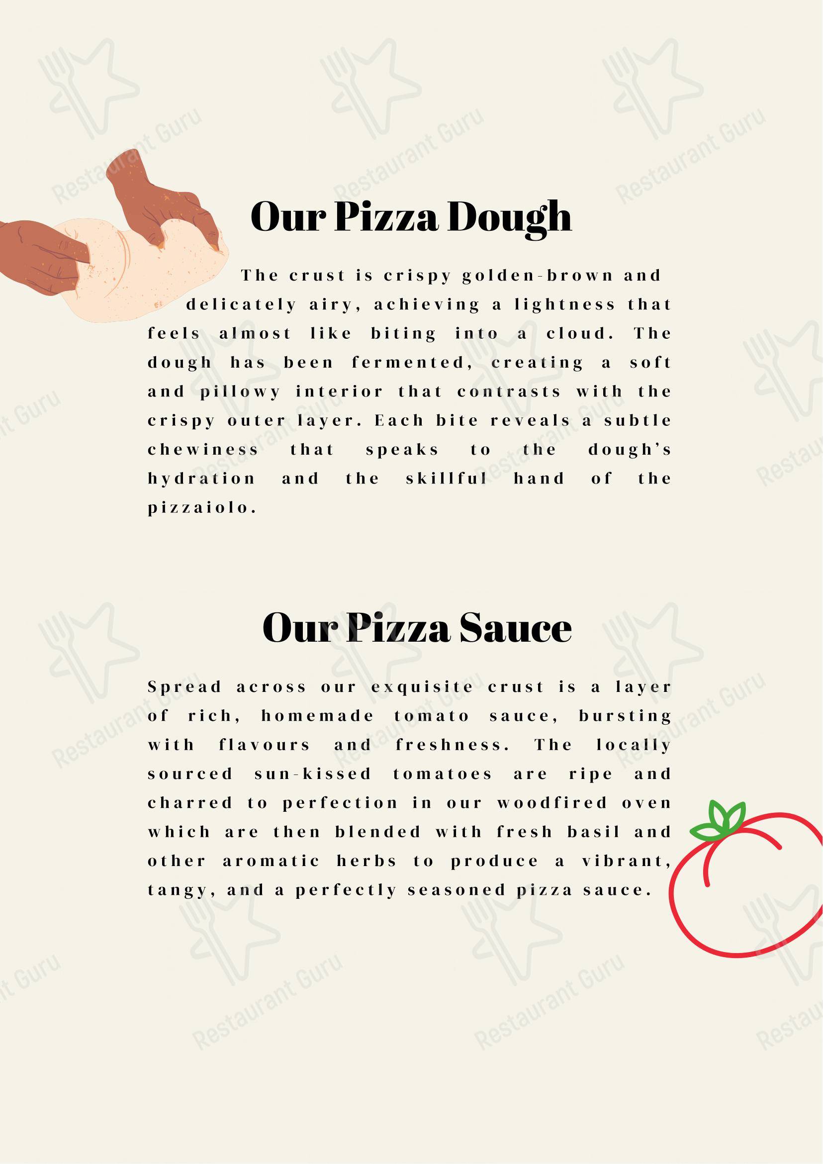 Pizza Montreal in Gurugram - Menu