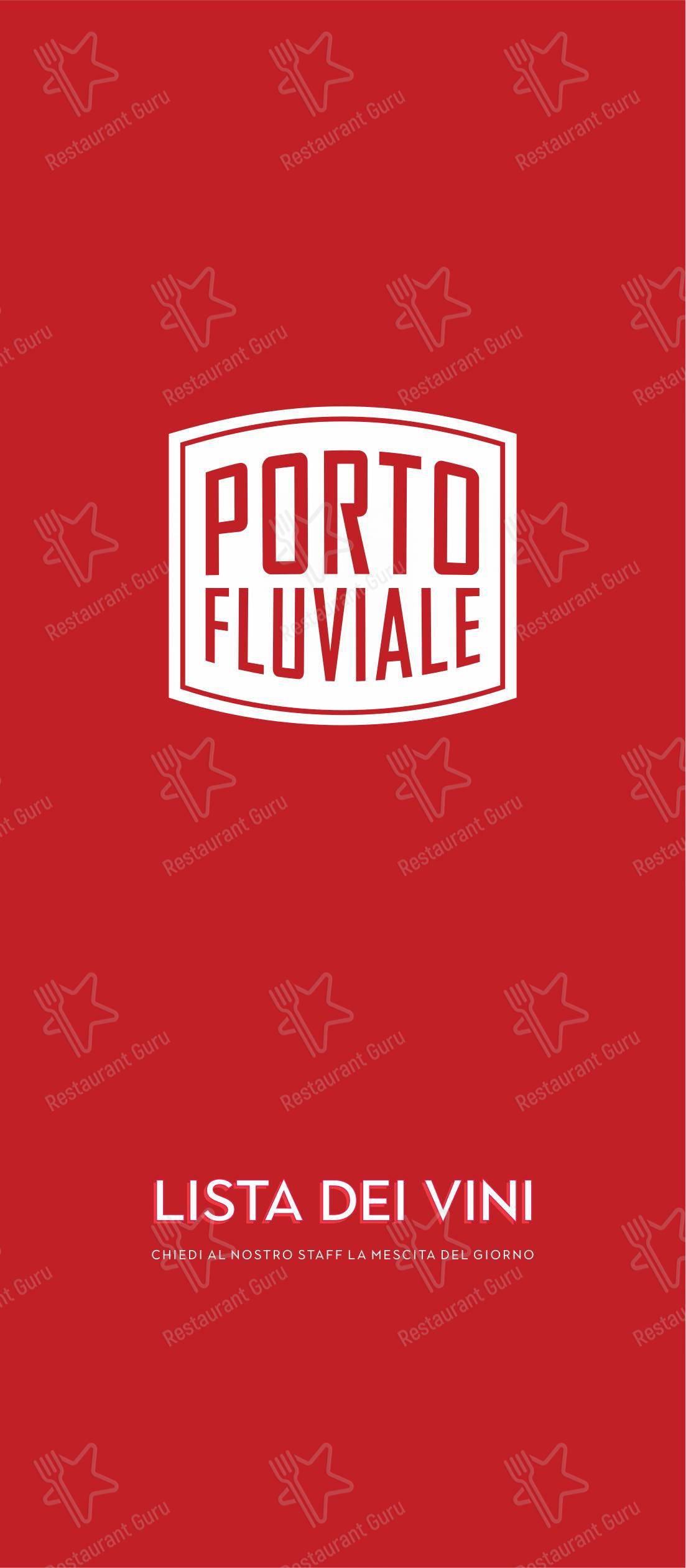 Porto Fluviale Ristorante Pizzeria in Roma - Коктейльная карта