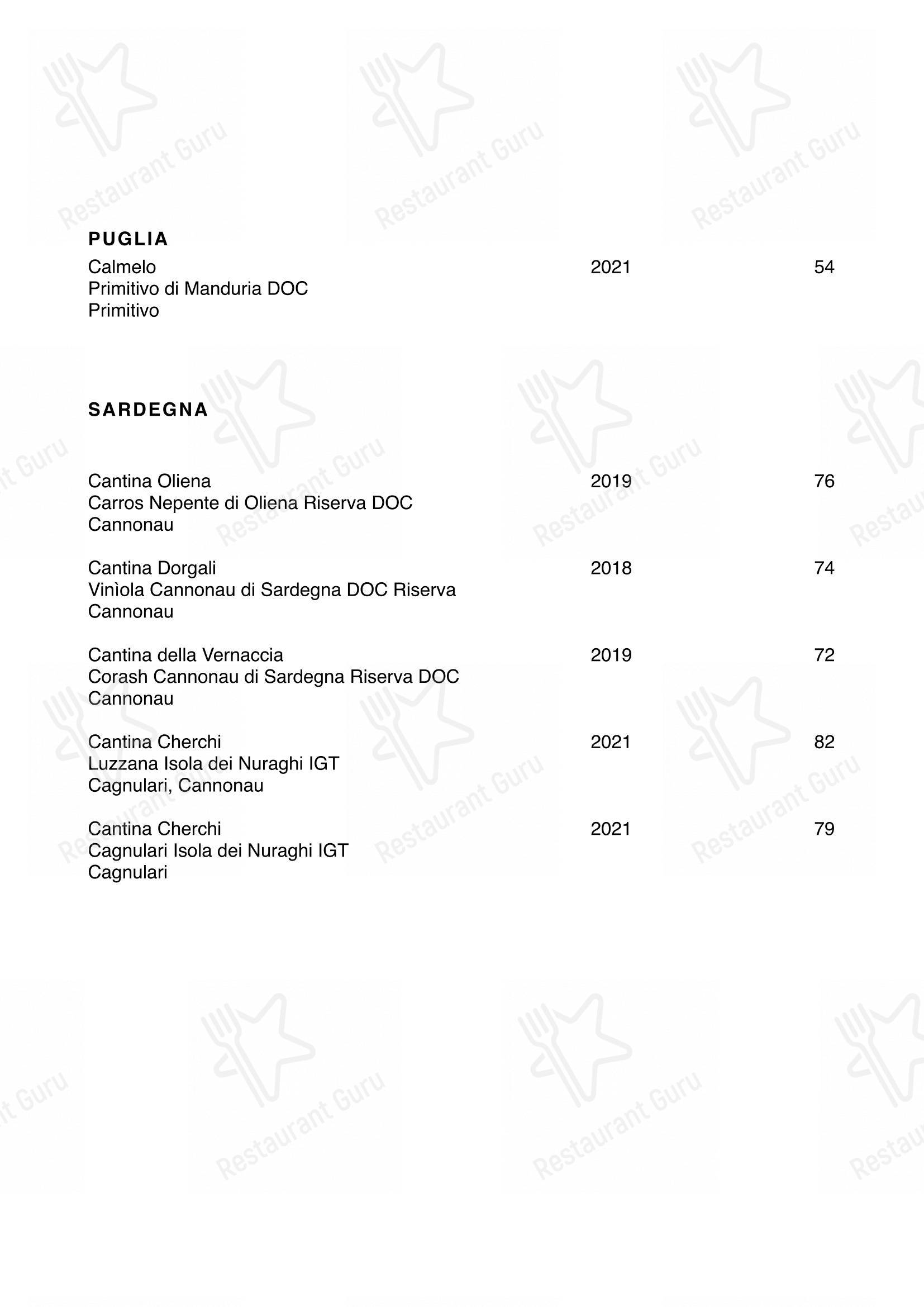 Крафт меню per Restaurant Oxen ristorante