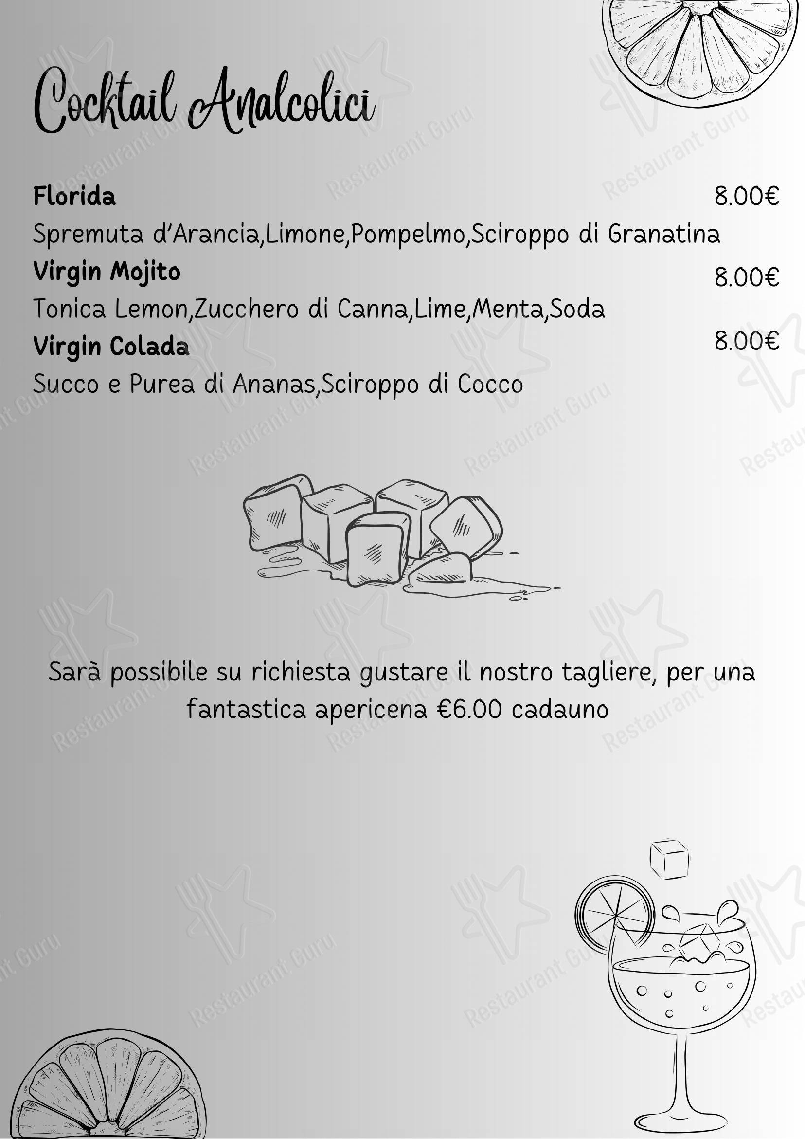 Menu per Ristorante La Conchiglia in Lido di Camaiore