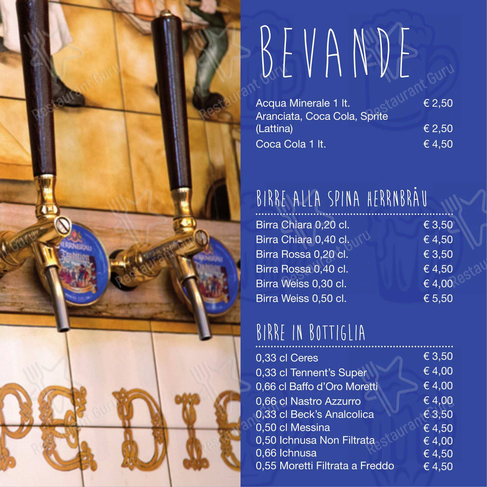 Menu per Ristorante Pizzeria - Carpe Diem PizzAe in Roma