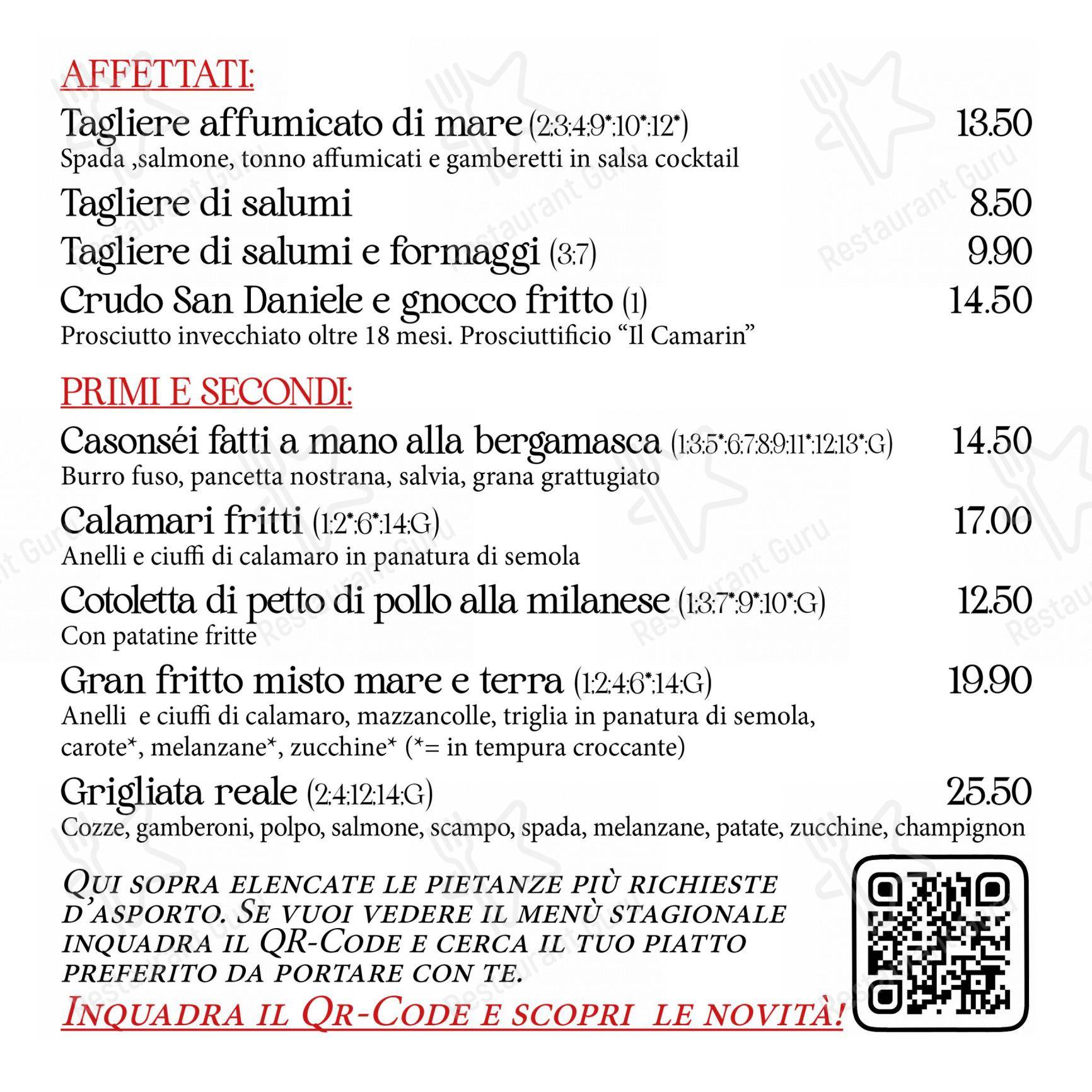 Menu bar per Retrò in Osio Sopra