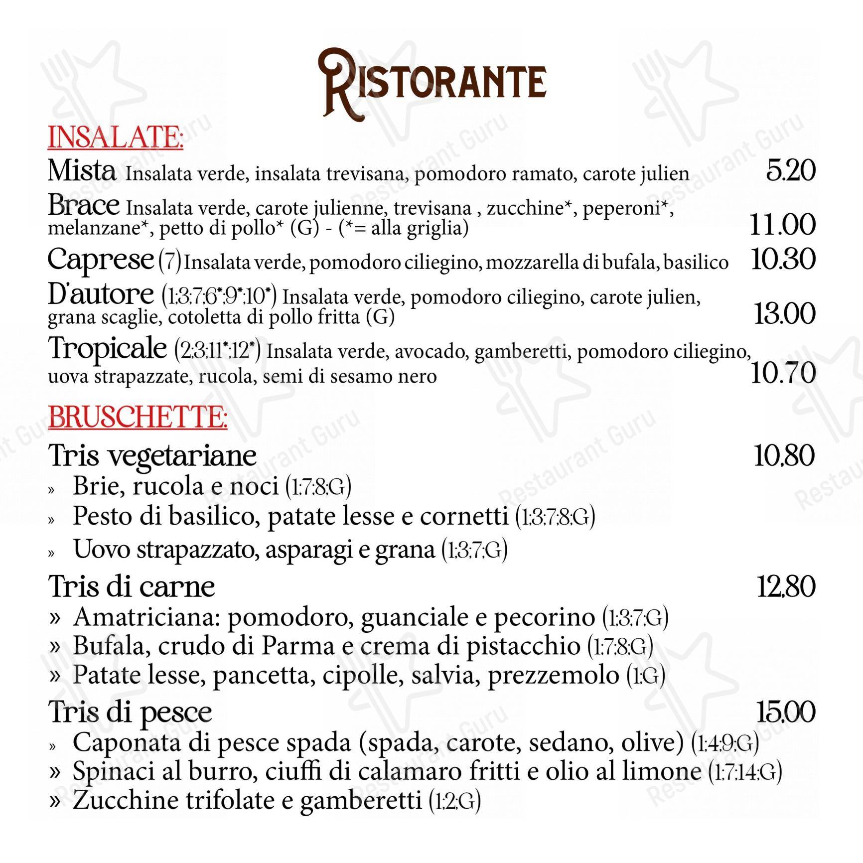Menu di Retrò - Menu bar