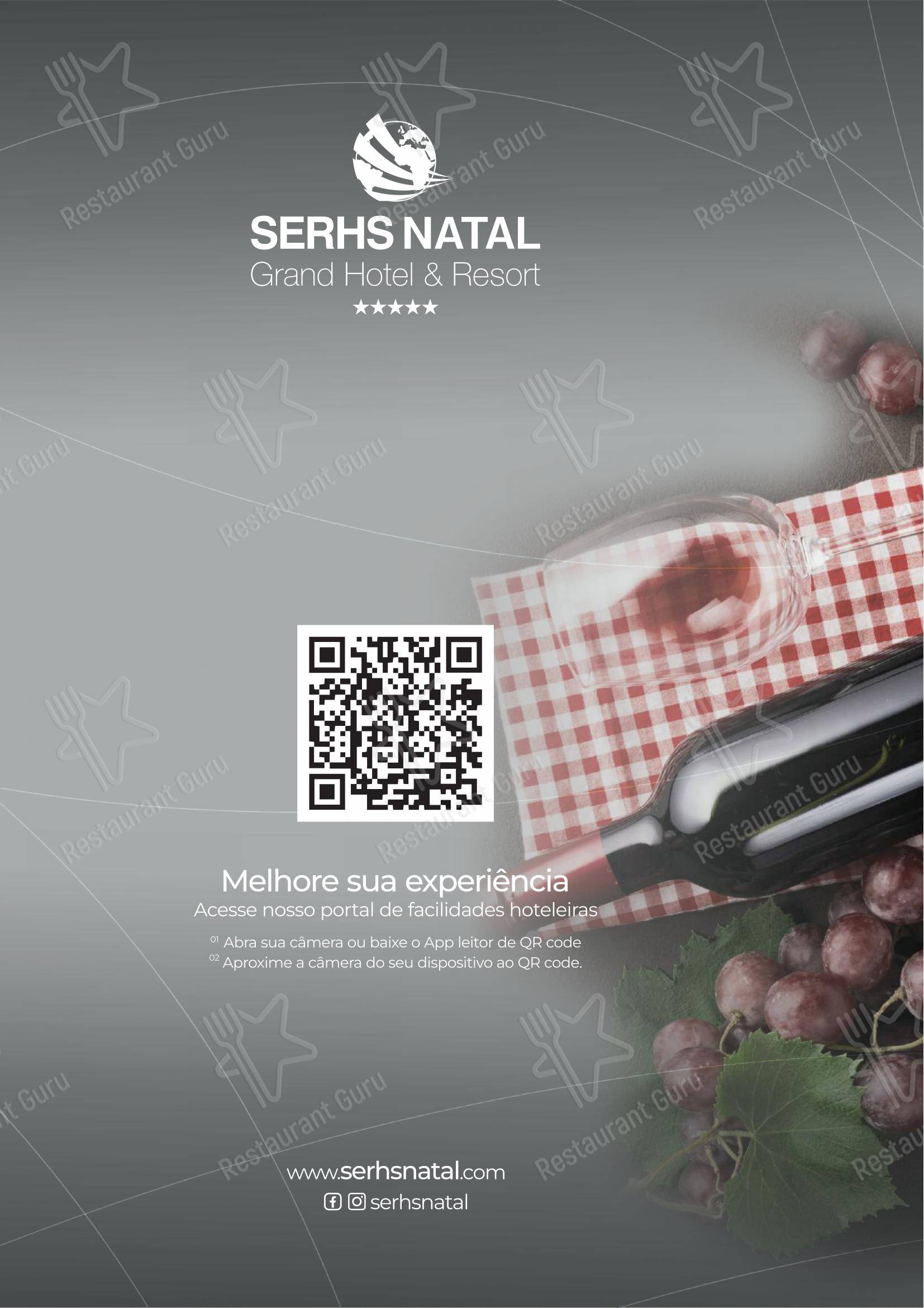Tapiro Grill menu