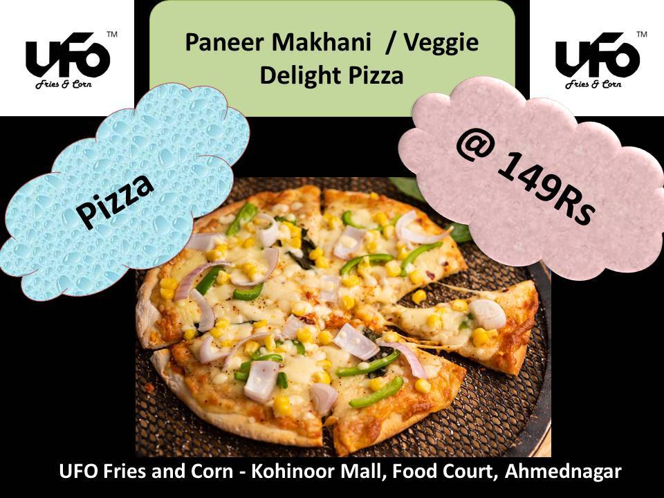 ufo Fries and Corn menu