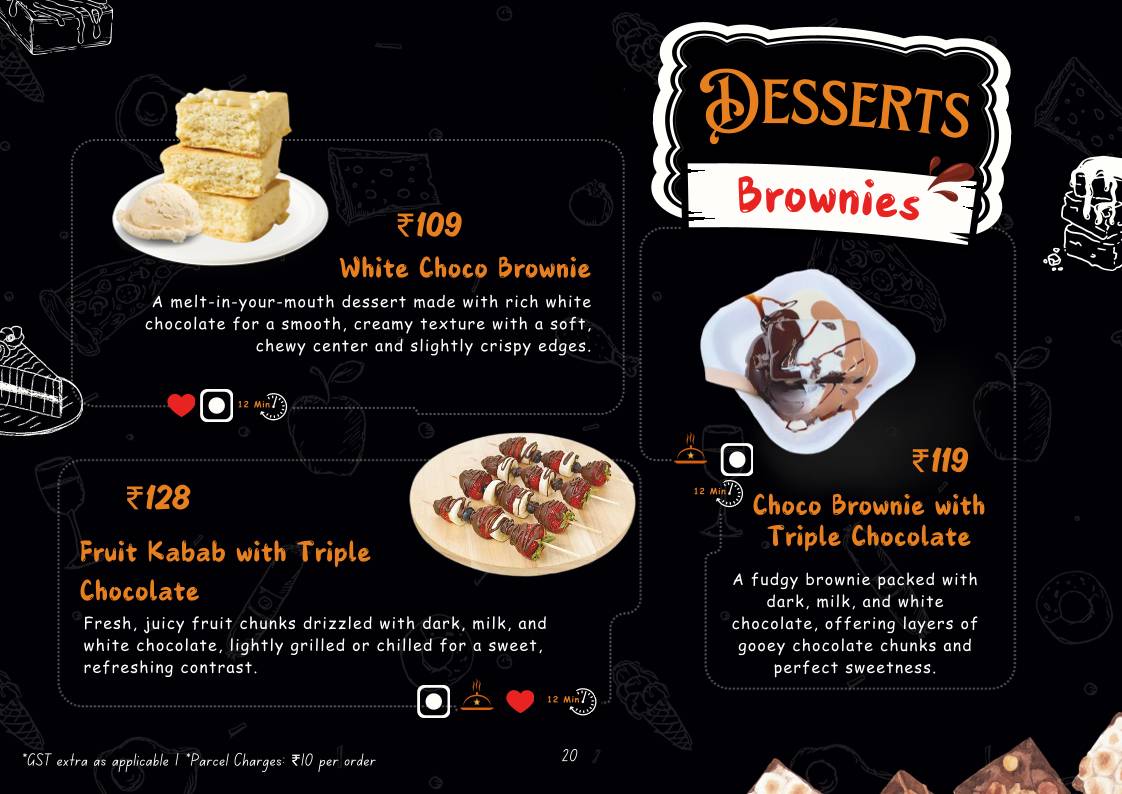 9 To 99 What The Food menu