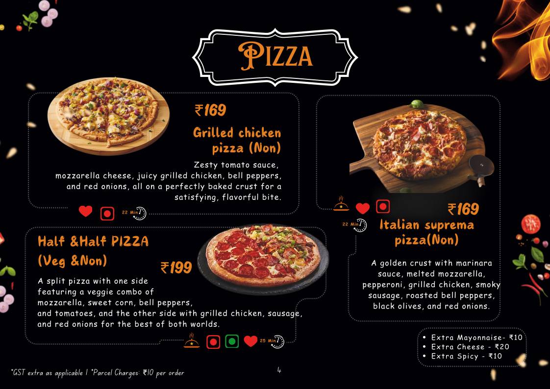 9 To 99 What The Food menu