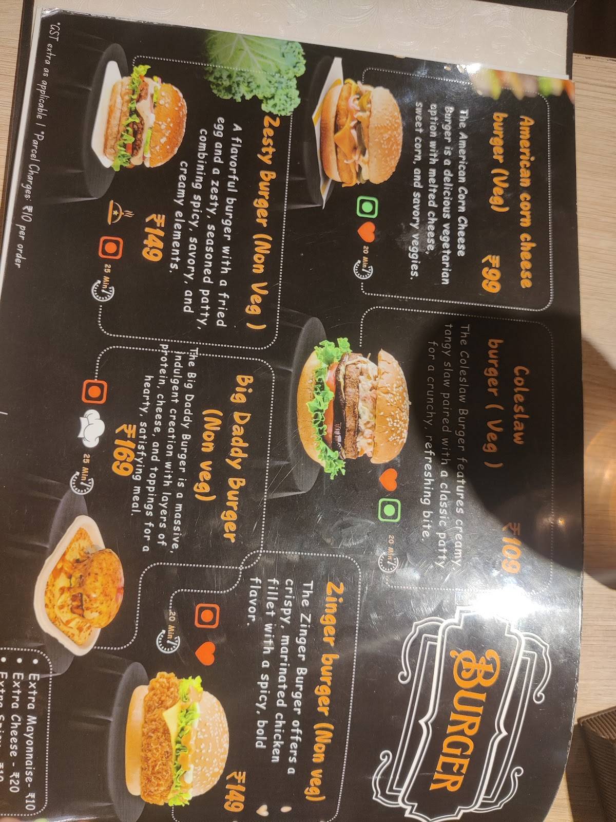 9 To 99 What The Food menu