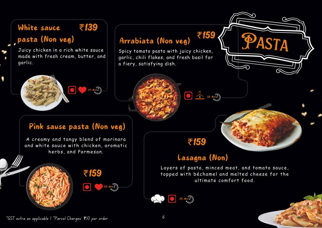 9 To 99 What The Food menu