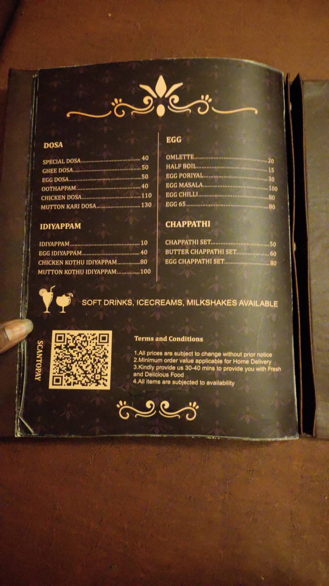 Abhi Restaurant menu