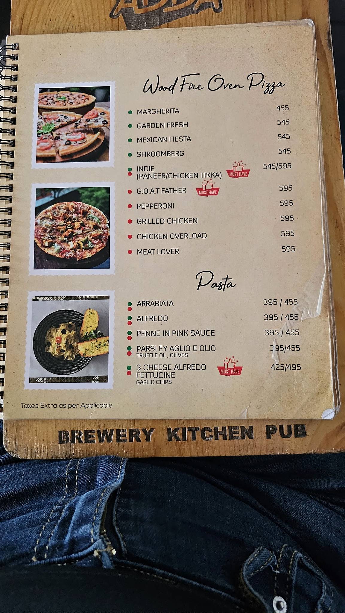 Adda menu