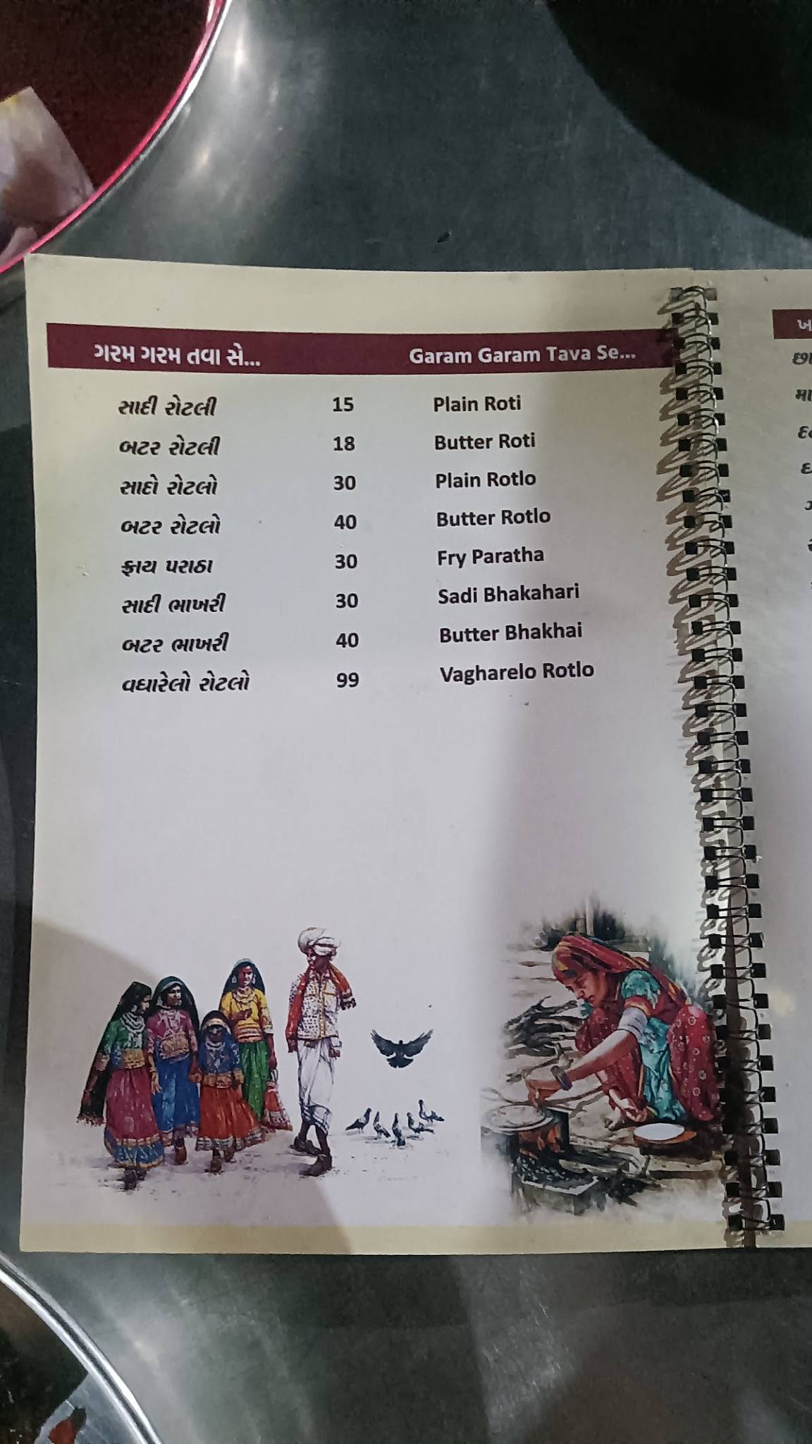 Kismat Kathiyavadi Hotel menu