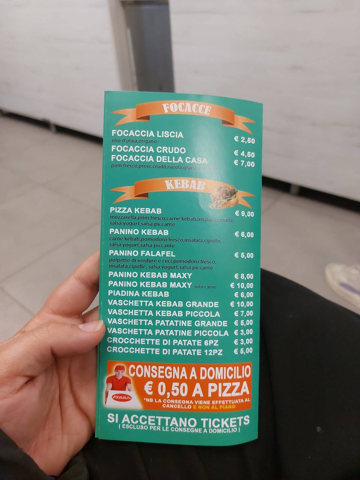 Menu di Real Pizza 