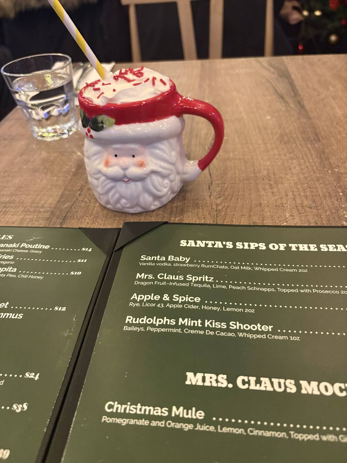 Menu de Aleria - Christmas On Queen