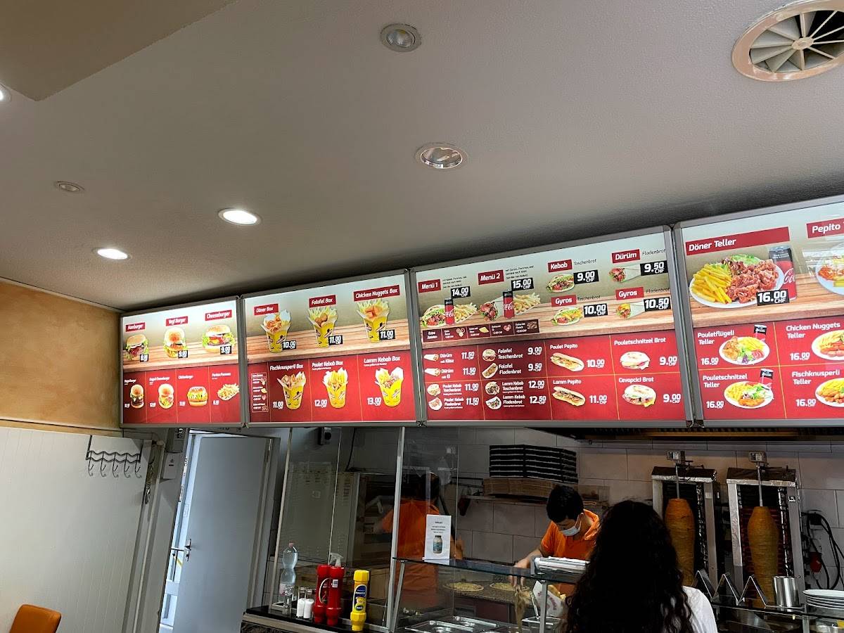 Menu di Ali Baba 