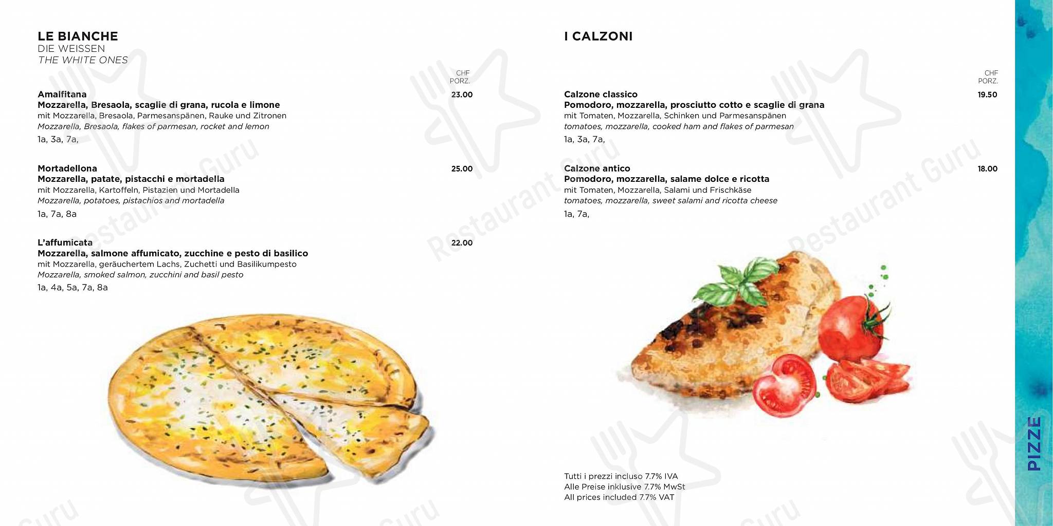 At Home Catering Menu per Ristorante Anacapri Lugano in Lugano