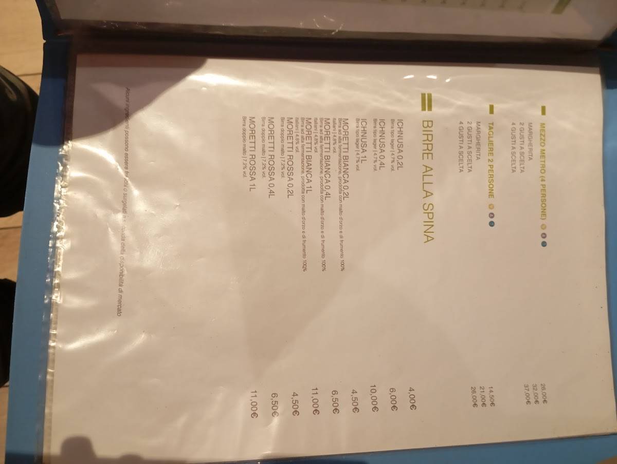 Menu di Anima 