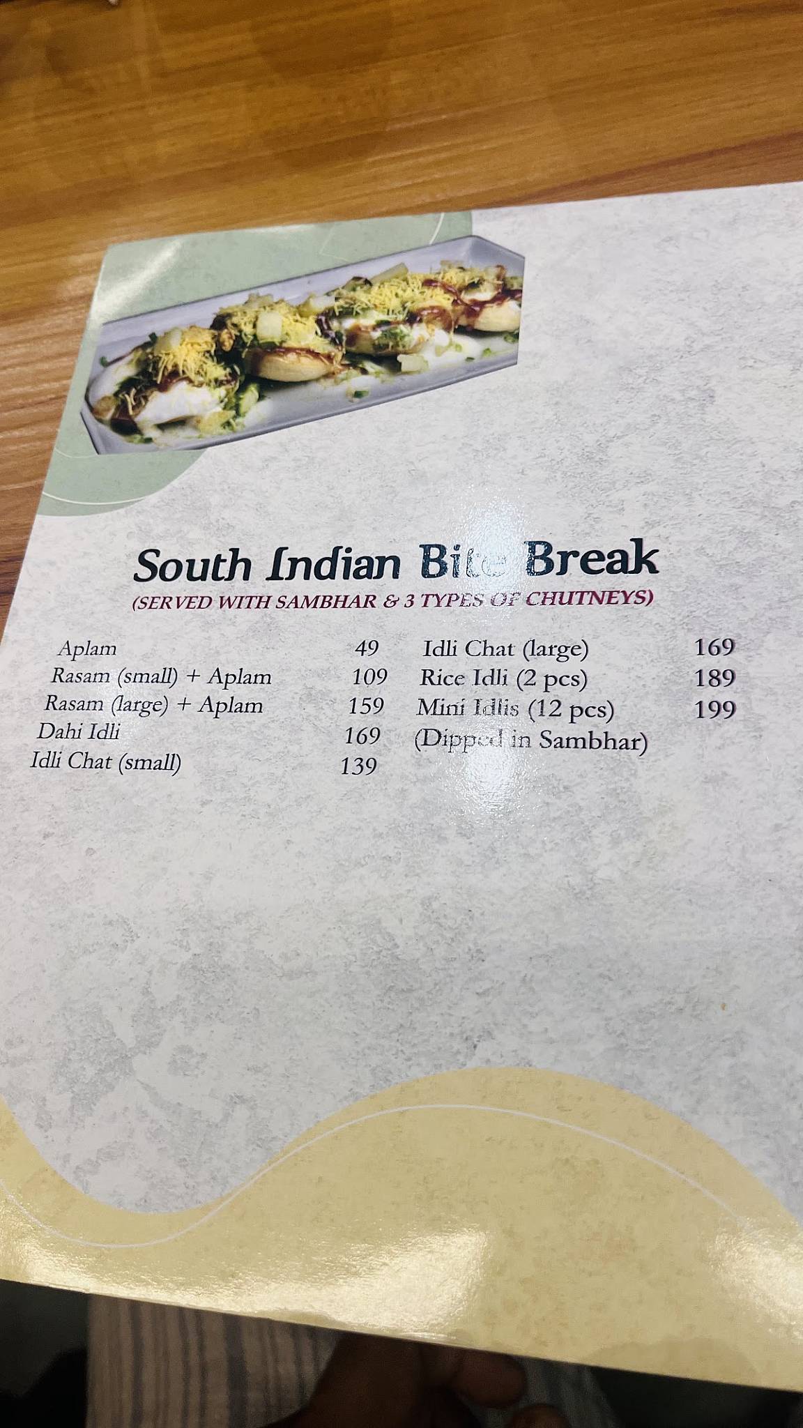 Anna's Dosa - Lulu Mall menu