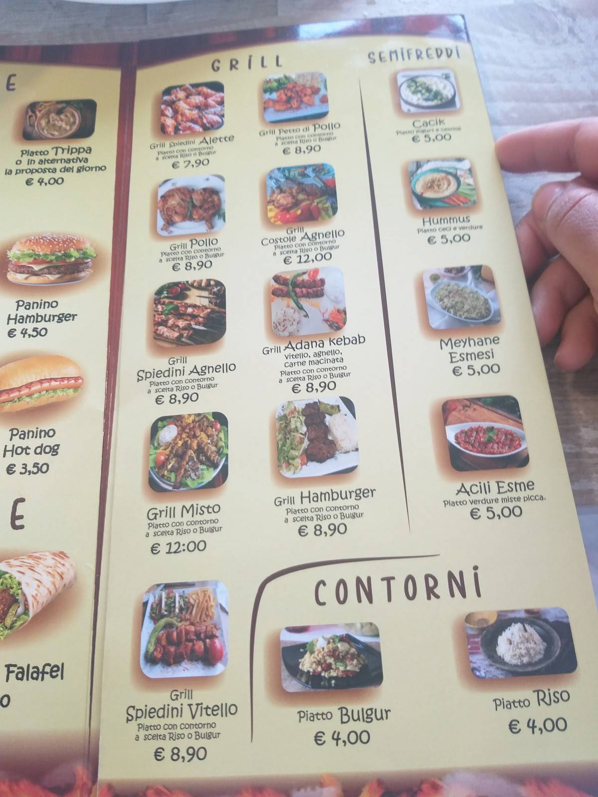 Menu di Antalya Grill Kebab 