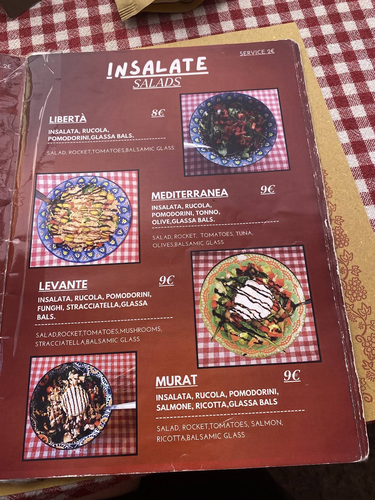 Menu di Ristorante Antò - Cucina & Sapori Tipici 