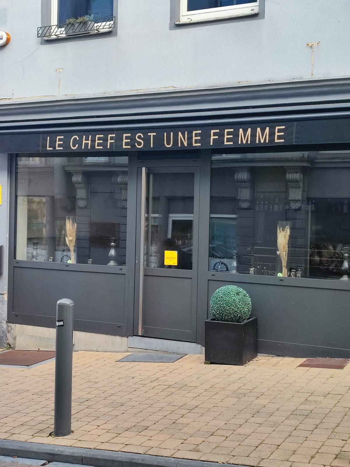 Menu de Le Chef est Une Femme