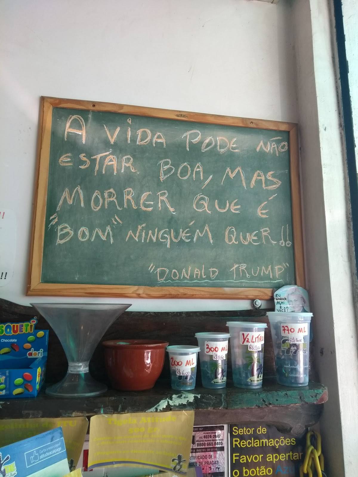 Atitude Açaí cardápio