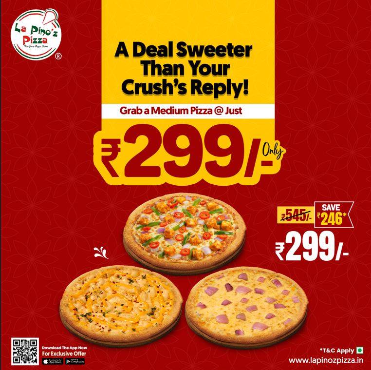 La Pinoz Pizza menu