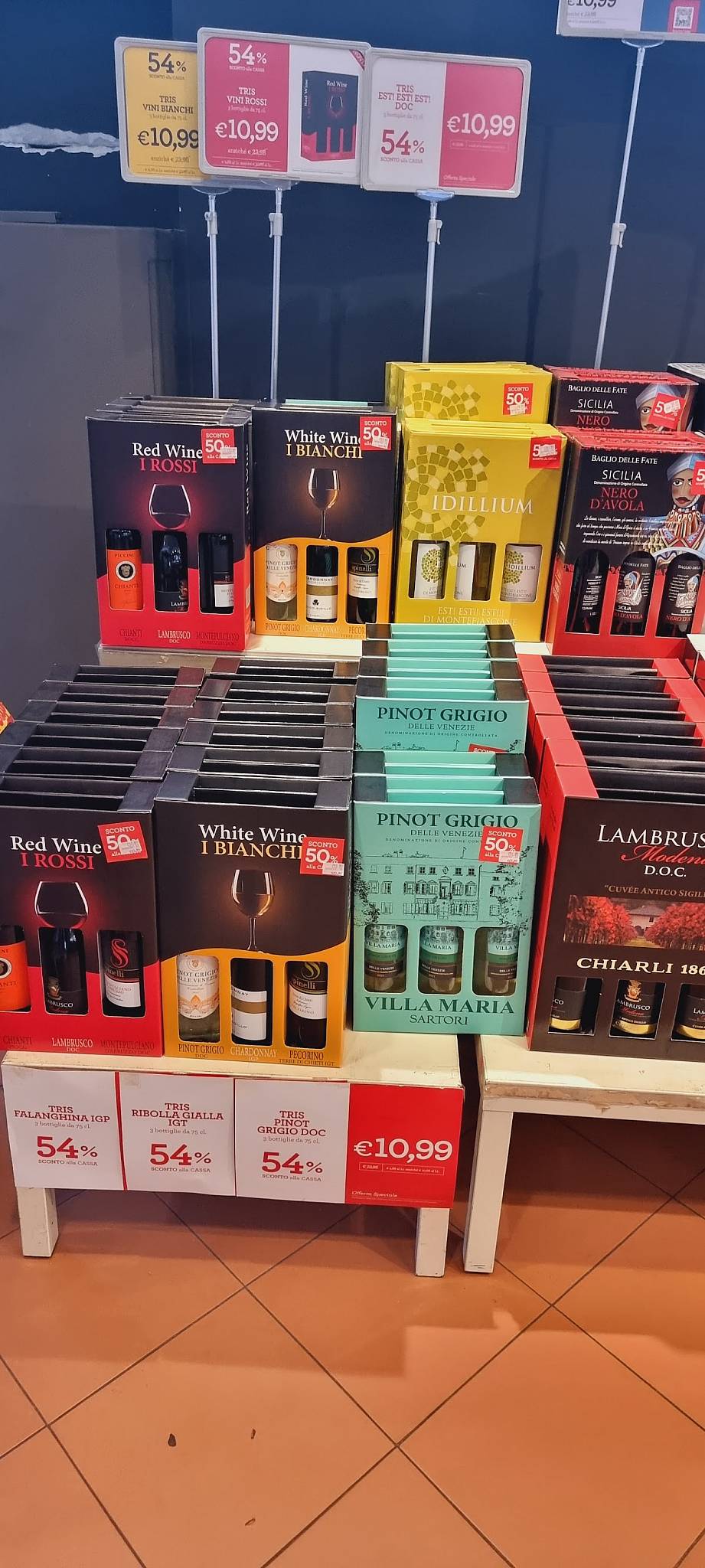 Menu di Autogrill Pontedera Sud (PI) 
