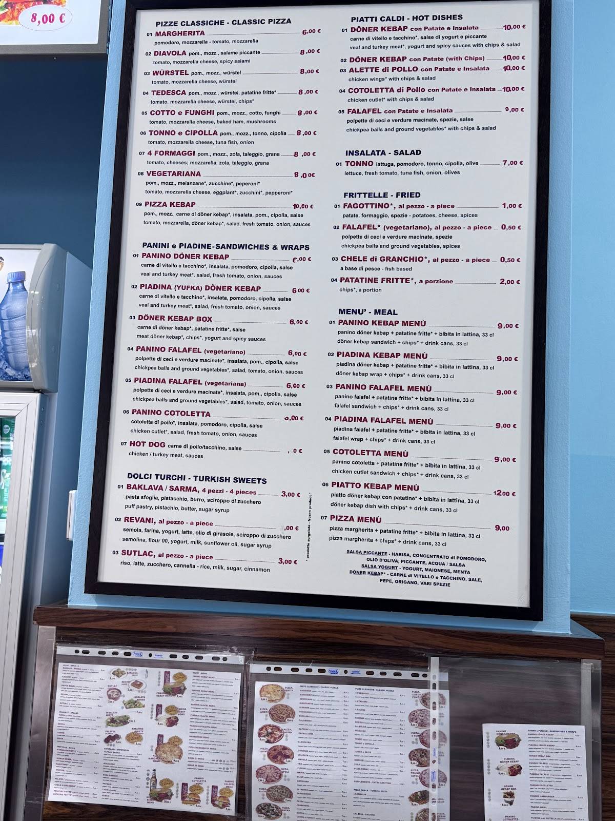 Menu di Ayasofya-Santa Sofia Kebap Pizza 