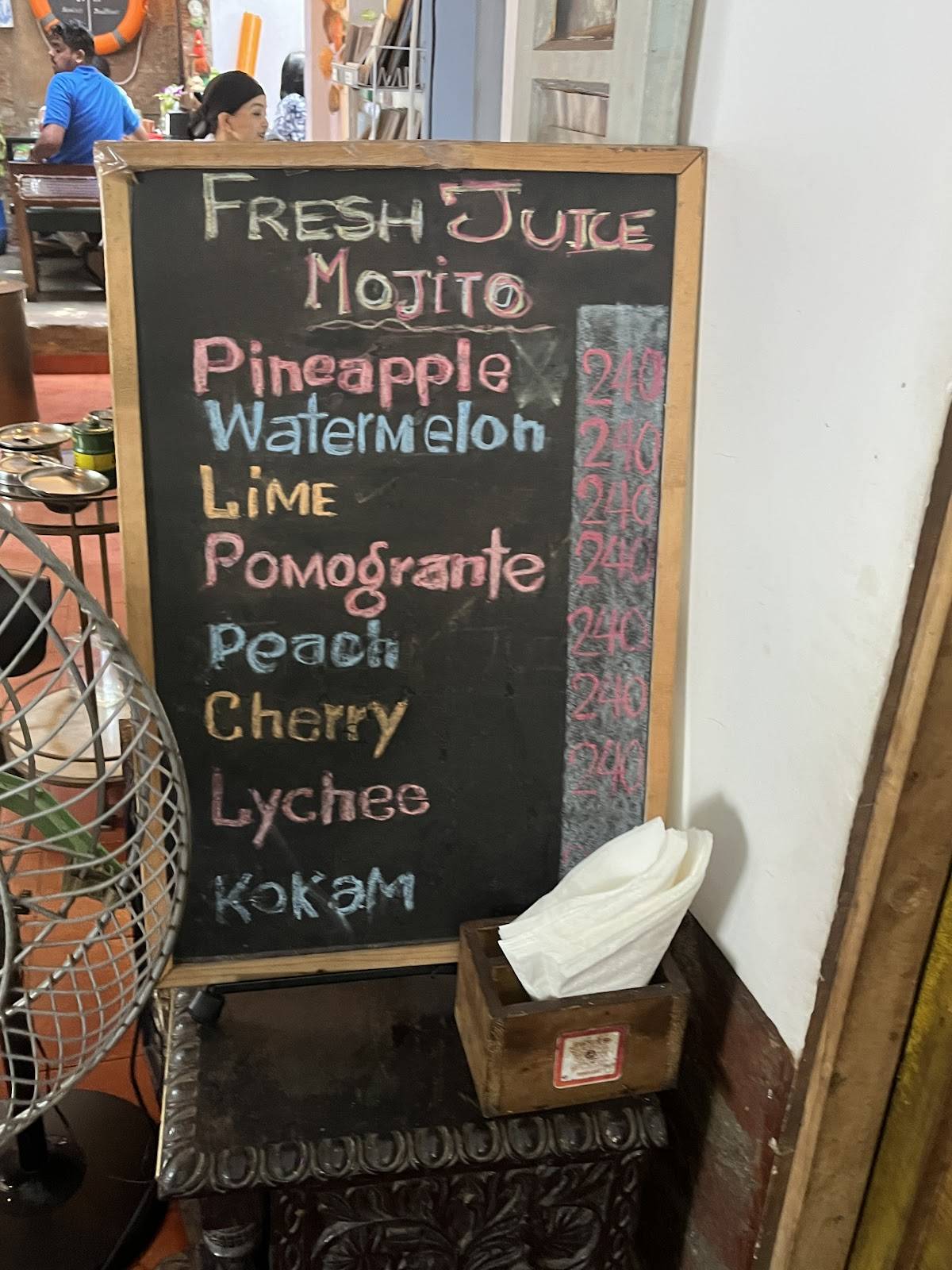 BOMBIL RESTAURANT menu