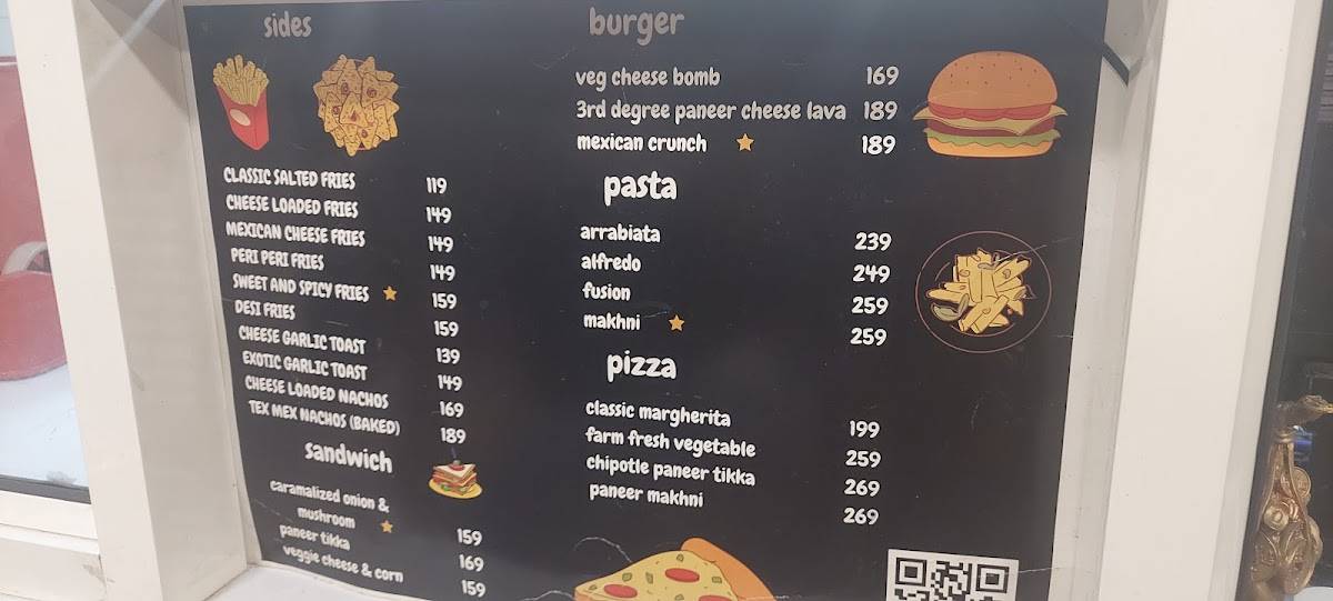 Backyard 95 menu