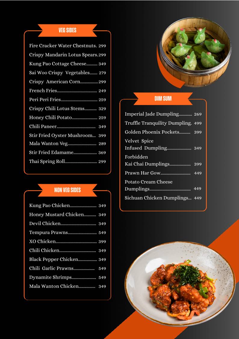 Bao Story Pune menu