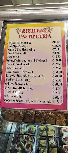 Menu di bar sicilia 2 