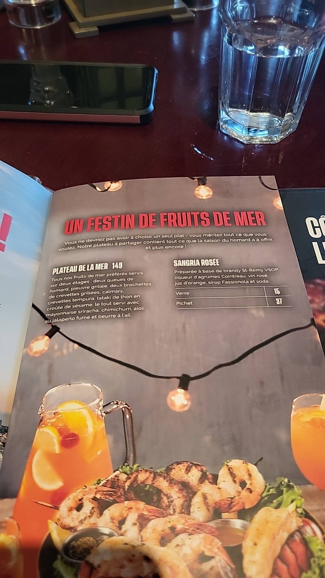 Menu de Bâton Rouge Grillhouse & Bar