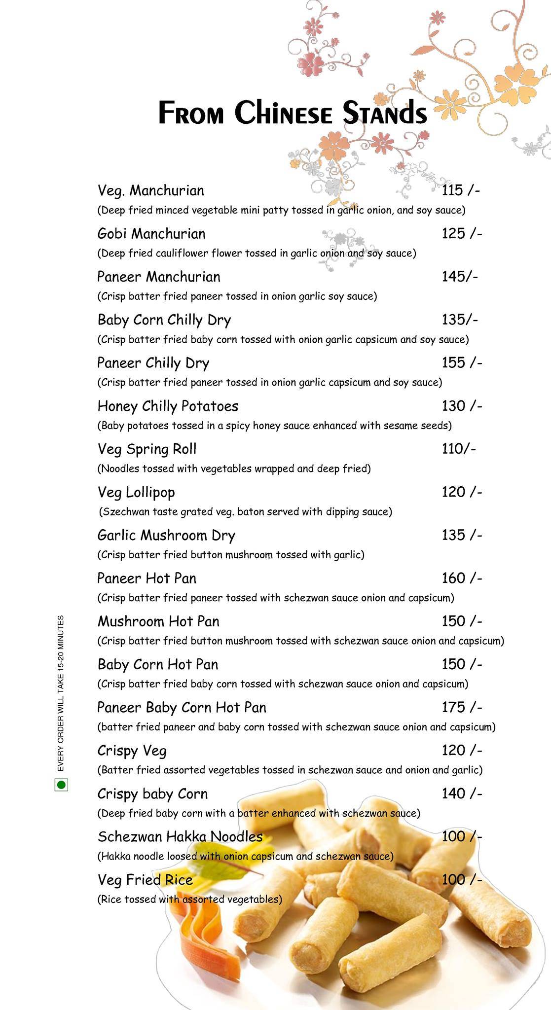 Ark Restaurant and Cafe menu