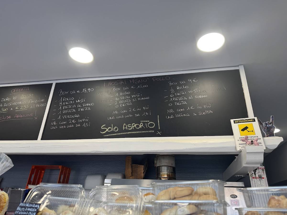 Menu di Bedda Matri Infernetto 243 