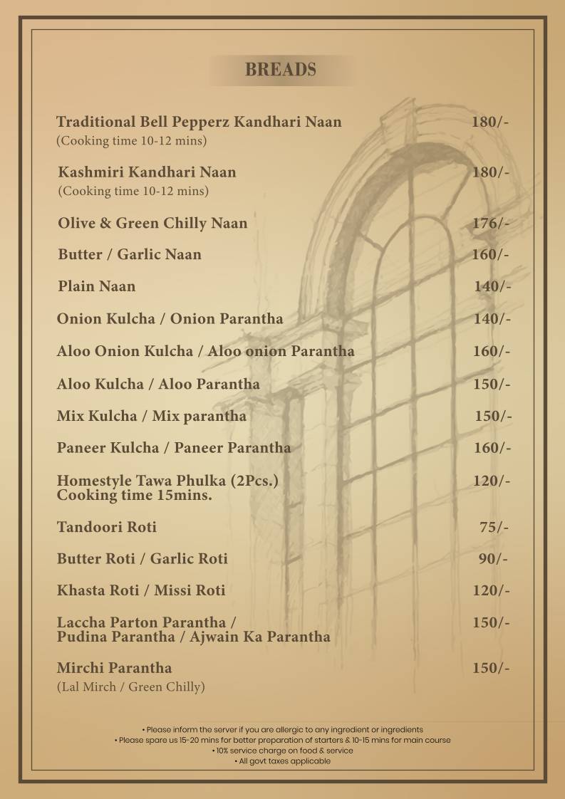 Bell Pepperz menu