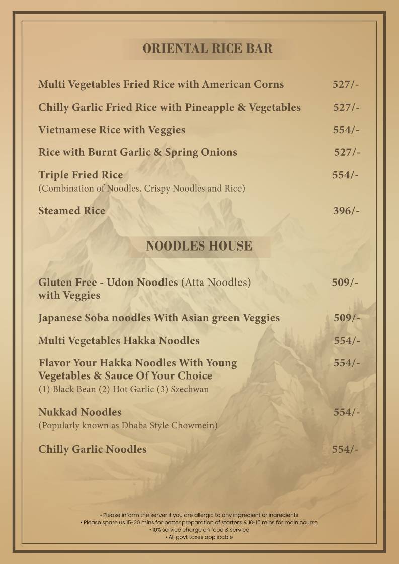Bell Pepperz menu