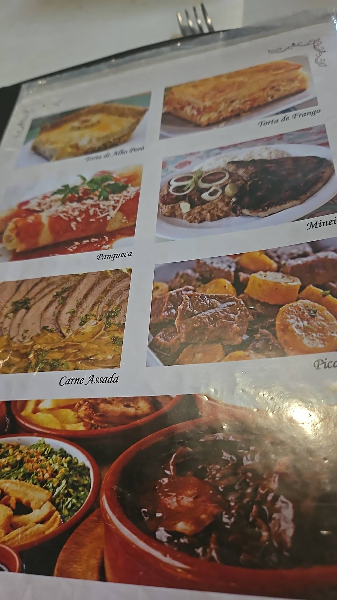 Benedita's Restaurante e Bar cardápio