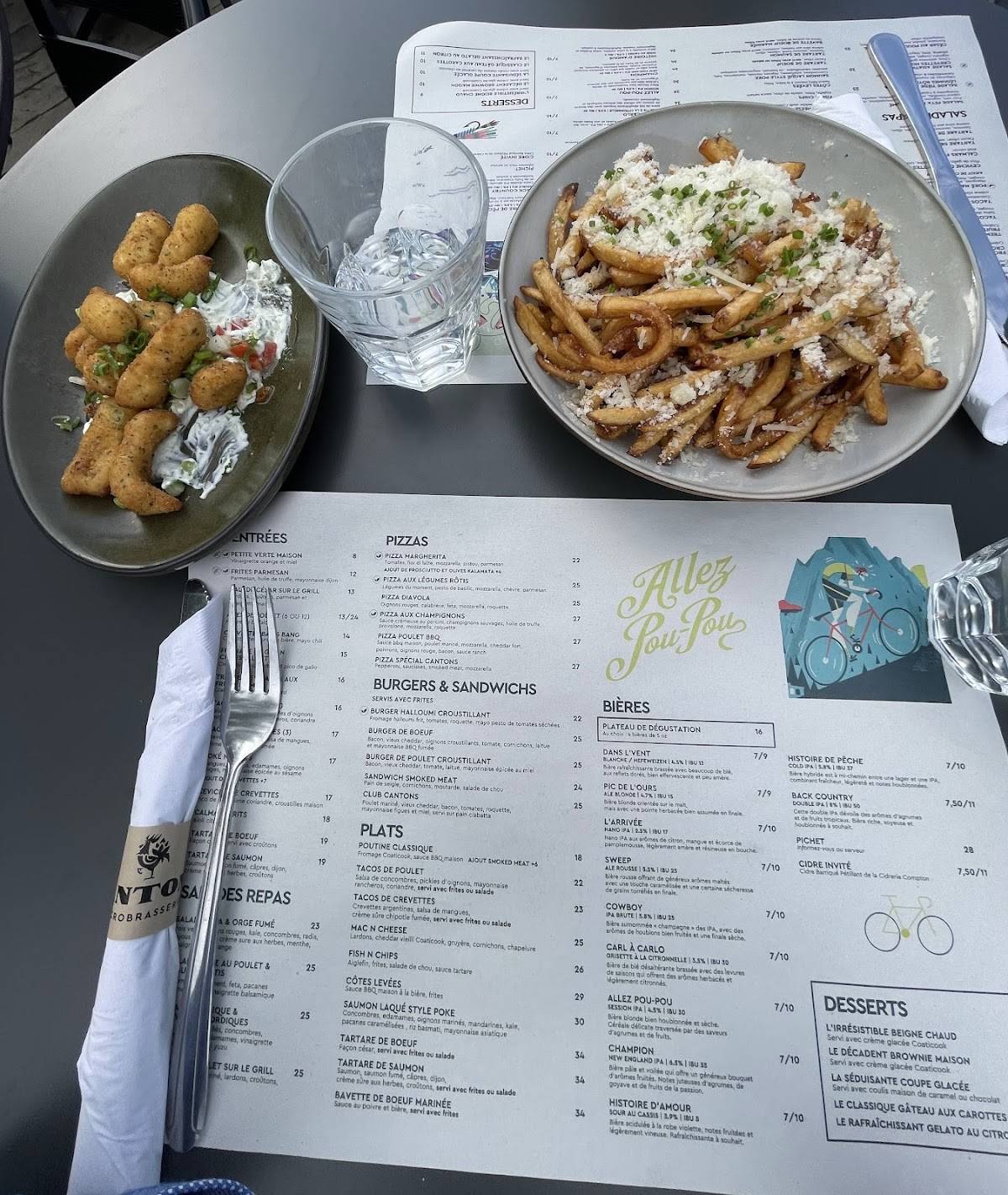 Menu de Benito Bistro Italien