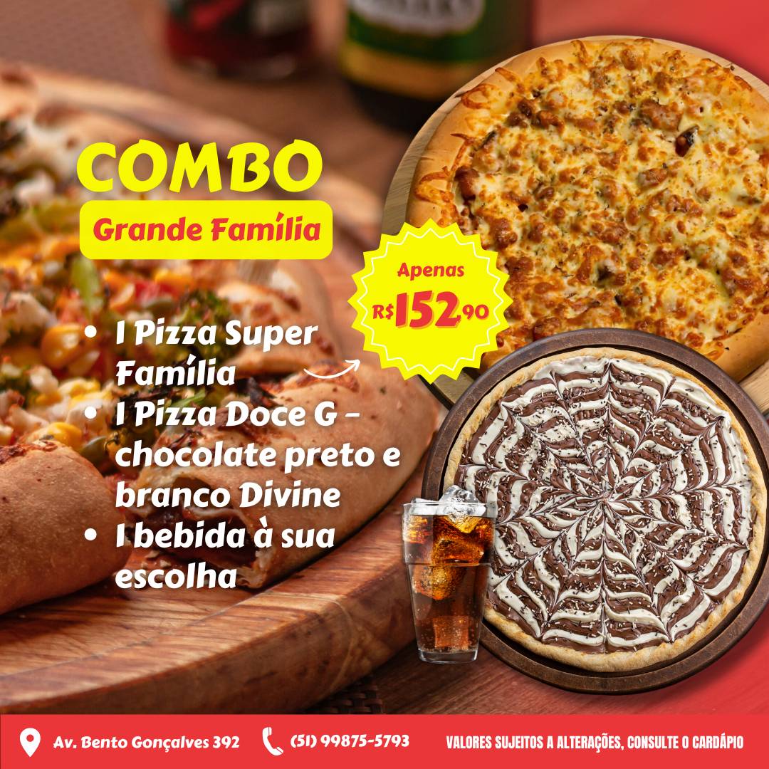Bento 392 Pizzas e Lanches cardápio
