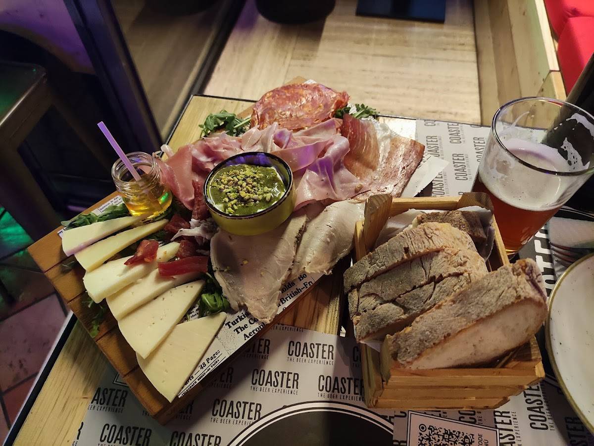 Menu di Birreria Coaster Nettuno 