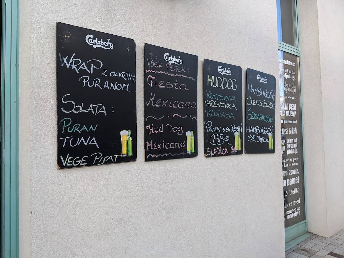 Menu di Bistro Kavon 