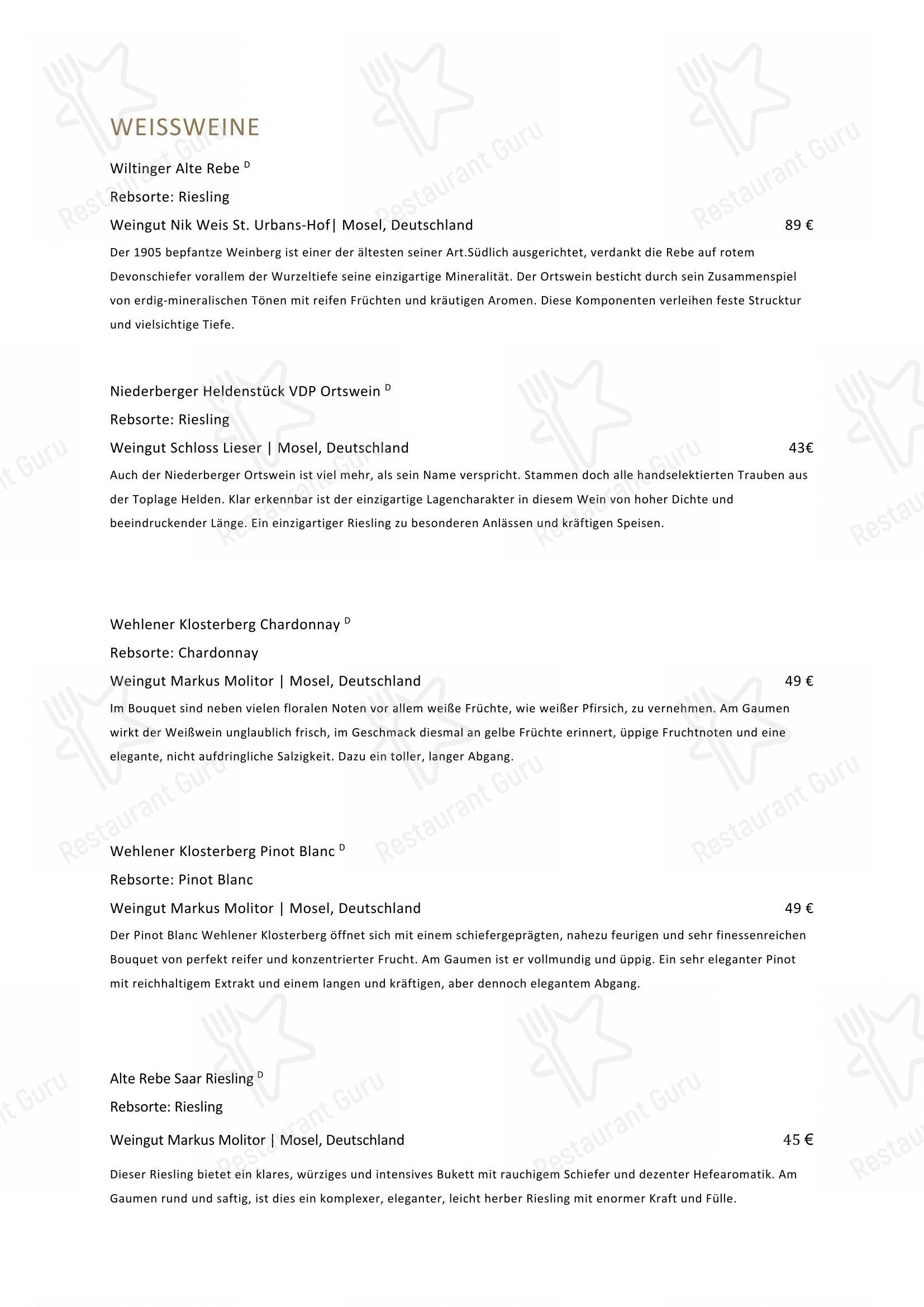 Коктейльная карта pour Bliss - Restaurant und Bar in Essen dans Essen