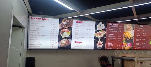 Bon Bon Ice Creams menu